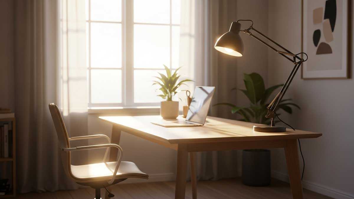 Best Lighting Practices to Boost Productivity in Your Home Office